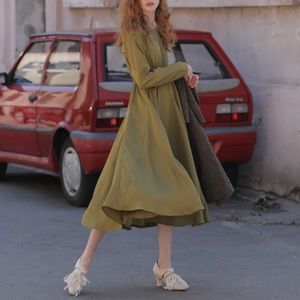 NWOT | Long-sleeve Dress | Independent Designer | Small